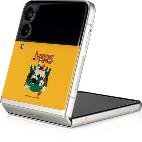 Adult Swim Adventure Time Cave Of Skulls Galaxy Z Flip3 5G Skin